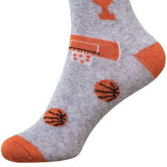 kids novelty soft funny casual football socks