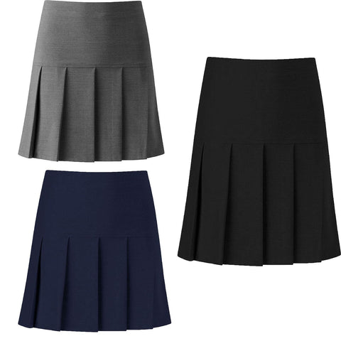 GIRLS ALL ROUND PLEATED SKIRTS 5-16 YEAR