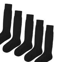 Pack of 3 Kids Boys Anti-slip Plain Football Socks