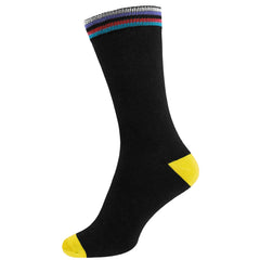 Men Moon Contrast Socks