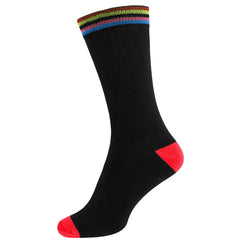Men Moon Contrast Socks