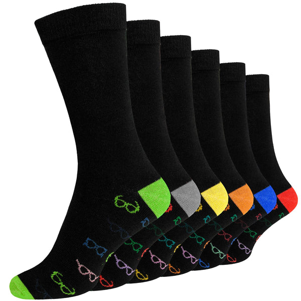 Men Moon Glasses Socks