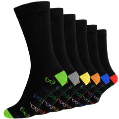 Men Moon Glasses Socks
