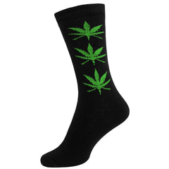 Mens Moon Weed Socks
