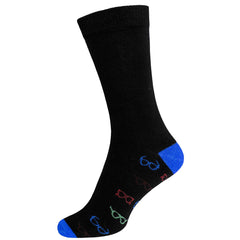 Men Moon Glasses Socks