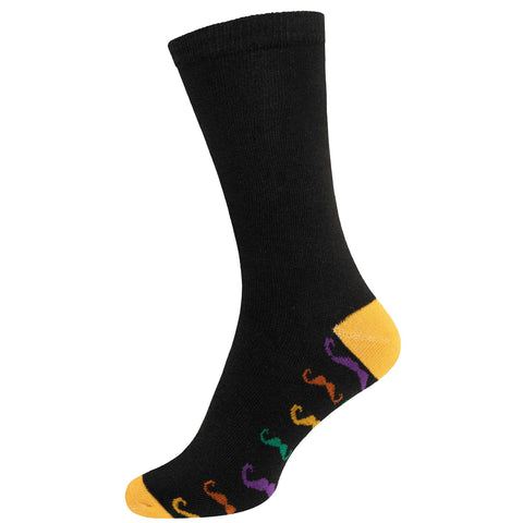Men Moon Mustah Socks