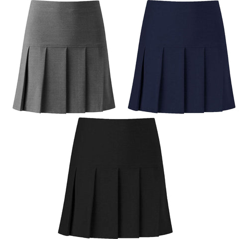 WOMENS ALL ROUND PLEATED SKIRTS