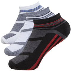 3 Pairs Men’s Trainer Liner Ankle Socks