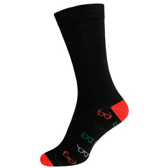 Men Moon Glasses Socks