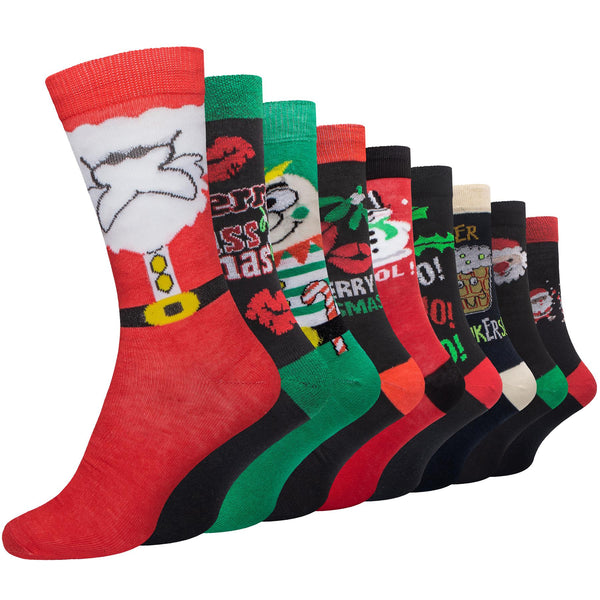 Men Xmas Socks 6-11