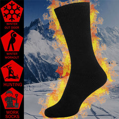 Single Pair of Mens 4.9 tog Thermal Fleece Heat Socks