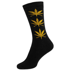Mens Moon Weed Socks
