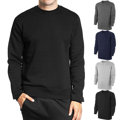 MENS CREW NECK PLAIN SWEATSHIRT