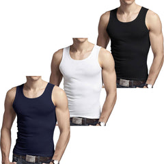 MENS VESTS TOPS UNDERWEAR ATHLETIC TRAINING SLEEVELESS CLASSIC SHIRTS GYM MUSCLE