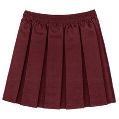 New Girls Box Pleated Skater Skirt Kids School Uniform Sports Elasticated Waist 2-18 Years Age