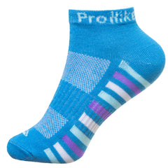 6 Pairs Ladies Trainer Socks Girls Liner Sports Adults Womens Funky Designs 4-7