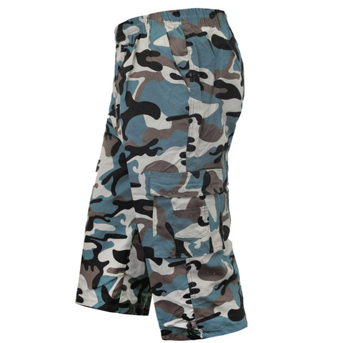 KIDS 3/4 CAMOUFLAGE SHORTS