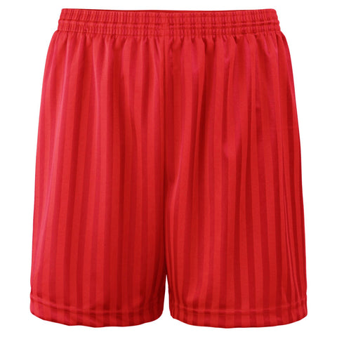 KIDS FOOTBALL SHADOW STRIPE SHORTS BOYS GIRLS GAMES GYM SPORTS SCHOOL UNIFORM