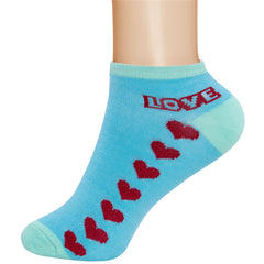 6 Pairs Ladies Trainer Socks Girls Liner Sports Adults Womens Funky Designs 4-7