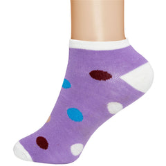 6 Pairs Ladies Trainer Socks Girls Liner Sports Adults Womens Funky Designs 4-7