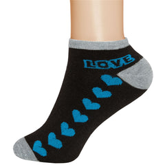 6 Pairs Ladies Trainer Socks Girls Liner Sports Adults Womens Funky Designs 4-7