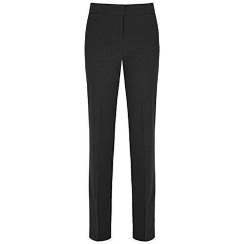 GIRLS TROUSERS SLIM FIT LEG KIDS SCHOOL UNIFORM PANTS PULL UP BOTTOMS 3-16 YEARS