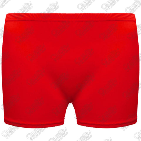KIDS MICROFIBER HOT PANTS KNICKERS LYCRA DANCE SHORTS GYM SEXY NEON PARTY 5-12