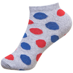 6 Pairs Ladies Trainer Socks Girls Liner Sports Adults Womens Funky Designs 4-7