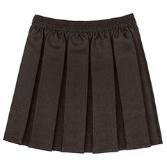 New Girls Box Pleated Skater Skirt Kids School Uniform Sports Elasticated Waist 2-18 Years Age