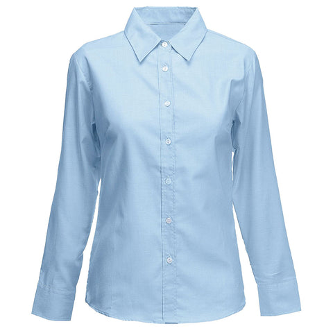 KIDS GIRLS LADIES SHIRTS SHORT/LONG SLEEVE BLOUSE SMART SCHOOL WEAR UNIFORM TOPS