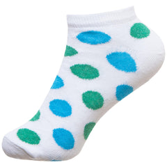 6 Pairs Ladies Trainer Socks Girls Liner Sports Adults Womens Funky Designs 4-7