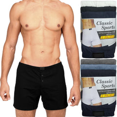 9 PAIRS OF MENS BOXER BRIEFS HIPSTER SHORTS CLASSIC ELASTICATED UNDERWEAR TRUNKS