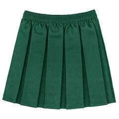 New Girls Box Pleated Skater Skirt Kids School Uniform Sports Elasticated Waist 2-18 Years Age