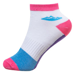 6 Pairs Ladies Trainer Socks Girls Liner Sports Adults Womens Funky Designs 4-7