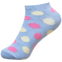 6 Pairs Ladies Trainer Socks Girls Liner Sports Adults Womens Funky Designs 4-7