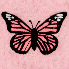 Long Sleeve Butterfly Crop Hoodie