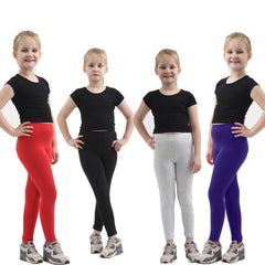 GIRLS FULL LENGTH COTTON LEGGINGS