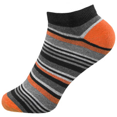 6 Pairs Of Mens Low Cut Socks Design 1