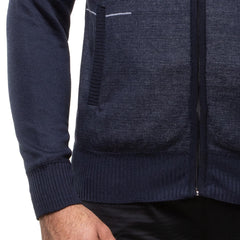 Men's Classic Front Zipper Knitted Jumper