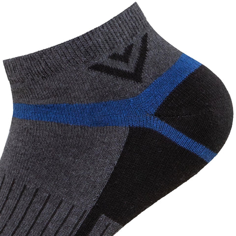 6 Pairs Of Mens Low Cut Socks Design 9