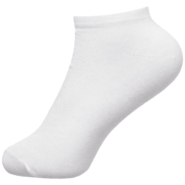 6 Pairs of Ladies Low Cut Ankle Socks Trainer Socks Black Grey White