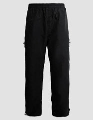 Mens Thermal Fleece Lined Combat Elastic Waist Trousers