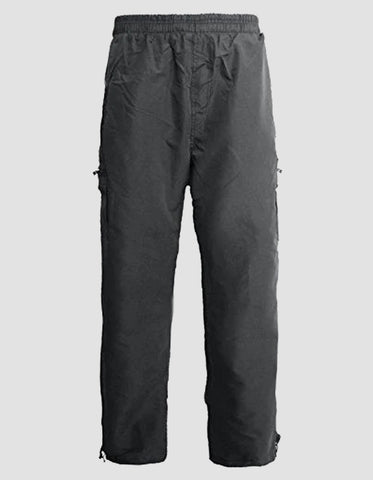 Mens Thermal Fleece Lined Combat Elastic Waist Trousers