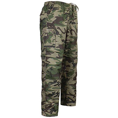 MENS 3 IN 1 ARMY CAMOUFLAGE TROUSER