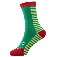 Kids Novelty Soft Funny Casual Shark Print Socks