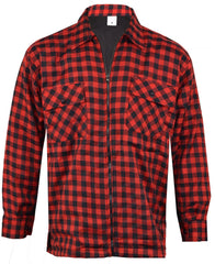 Mens Lumberjack Flannel Padded Shirts