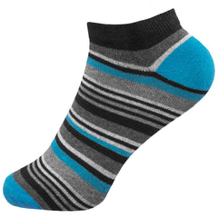 6 Pairs Of Mens Low Cut Socks Design 1