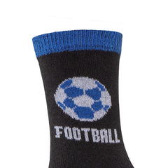 kids novelty soft funny casual football socks