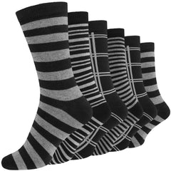 Men Moon Stripe Socks