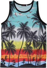 Mens Hawaiian Summer Vest